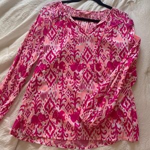 Lilly Pulitzer Long Sleeve Blouse